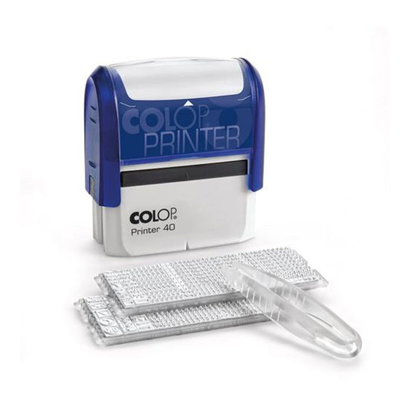 Set stampila Colop Printer 40