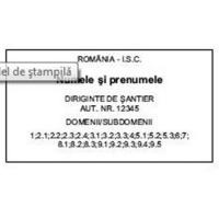 Stampila dreptunghiulara Printer 38 MOSTRA